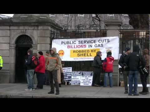 Today Outside The Dail - 6th December 2011